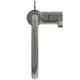 Waschtischarmatur von Ideal Standard mit einem runden Griff und einem gebogenen Auslauf in Magnetic Grey. Verbaut für moderne Badezimmergestaltung.